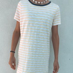 Striped T-shirt dress